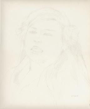 Linda F. Harris, Shena, 12x16, Drawing 