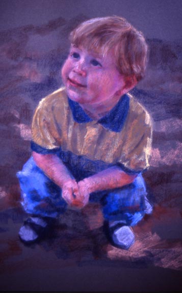 Linda F. Harris, Patrick, Pastel 16x20