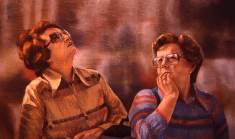 Linda F. Harris, "Where?", Pastel 14x19