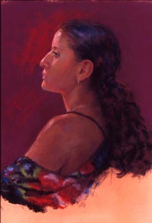 Linda F. Harris - Patricia Diaz Del Castillo, Pastel 23x19