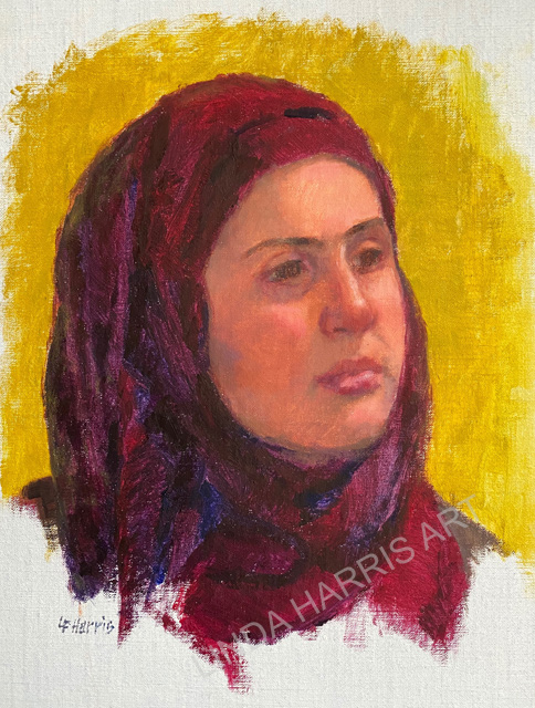 Linda F. Harris - Amani- Oil 8x10