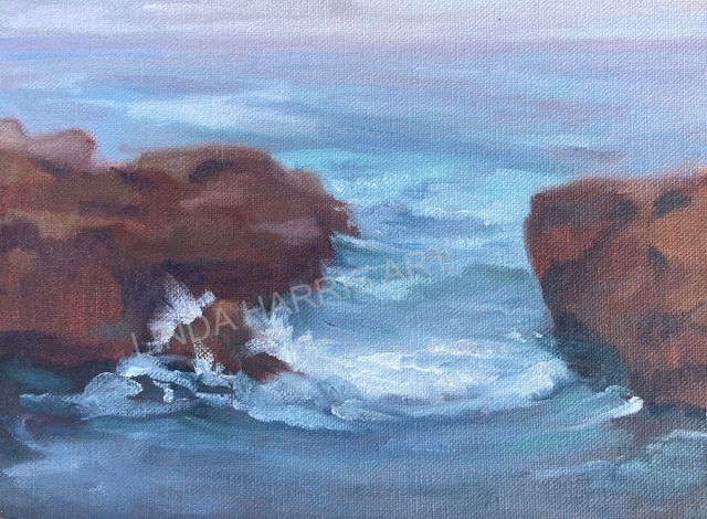 Linda F. Harris - "Intel, Oil 6x8